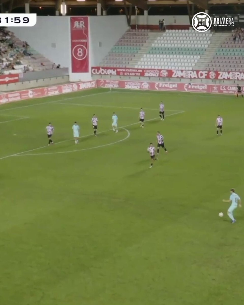 ❗️ SANTANAAAA el salvador. 🤯Rompe el empate con un gran cabezazo para el UD Logroñés. 📺 Canal Lineal de Primera Federación #ZamoraCFLogroñés | #PrimeraFederación