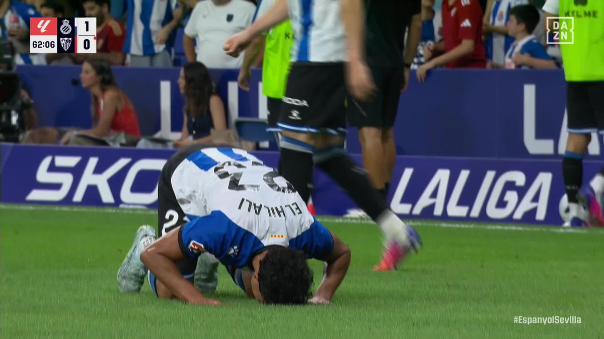 ¡VAYA JARRO DE AGUA FRÍA PARA EL ESPANYOL! 🔵 El gol anulado de El Hilali que deja a los pericos con las ganas 😮 #LALIGAenDAZN ⚽