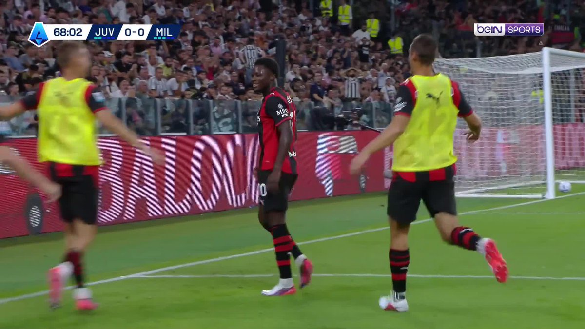 🤩 Remember the name Alphadjo Cisse! The teenager has scored two goal in three games for AC Milan, including this stunner today against JuventusFC | 🎥 Short, extended + mini match H/L NOW at beIN SPORTS CONNECT 👉🏻