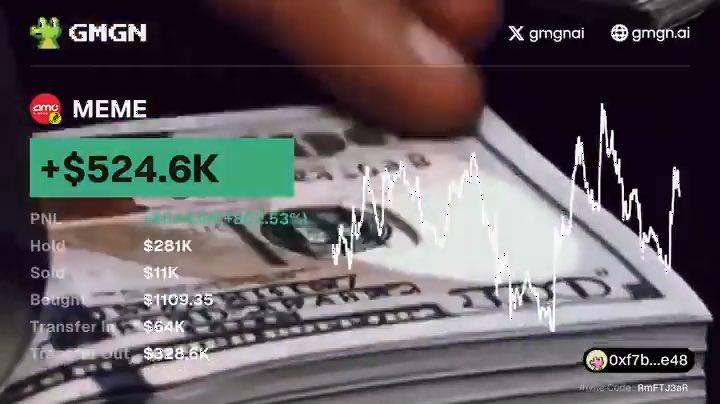 Made $524.6K+ off $MEME. I literally just retired my community 😭 Called it around 300K MC. Now it’s past 150M. Turned $3K into $600K+ a 200x. I might genuinely be the only alpha caller doing numbers like this. Taking profits slowly from here. 🫡