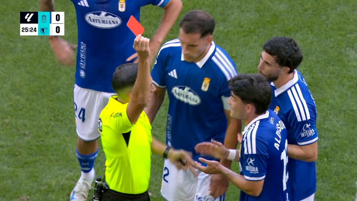 🗣 AUDIO REVISIÓN VAR 🗓 Jornada 4 | Segunda División ⚽ Real Oviedo 🆚 Burgos Club de Fútbol | 23’ #ArbitrajeRFEF | CTA