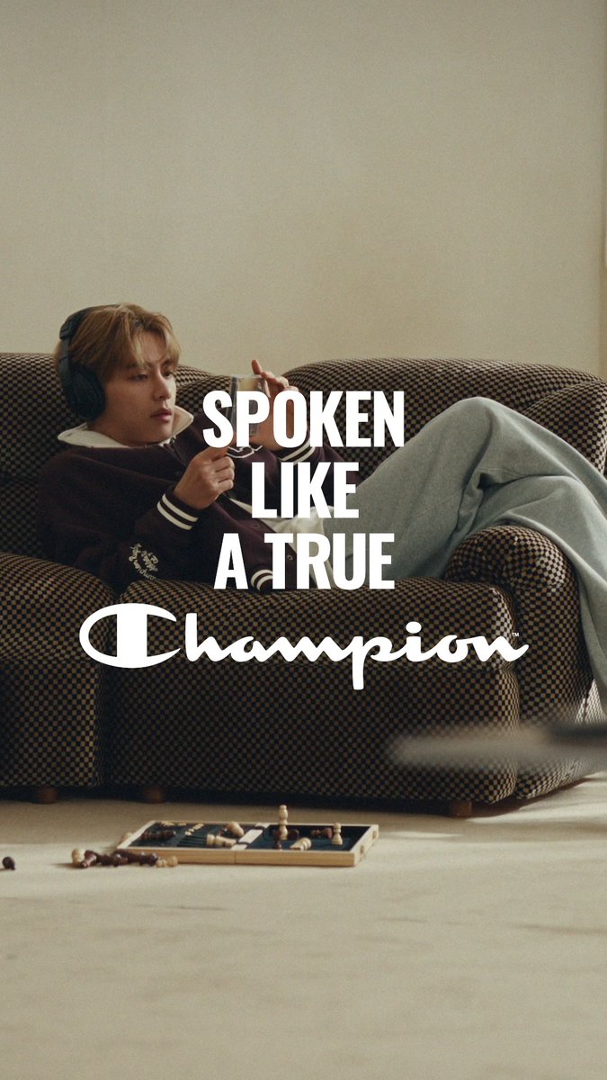 SPOKEN LIKE A TRUE CHAMPION Come as you are. Leave your mark. #truechampion