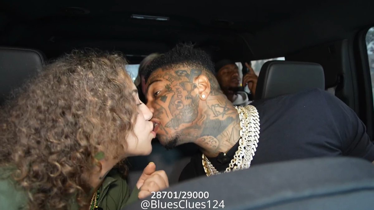 Blueface and Nevaeh started talking fr*aky in the presence of Nevaeh’s mom. “ You want me to spit the food in your mouth? You like to spit in my mouth when we f-cking.”