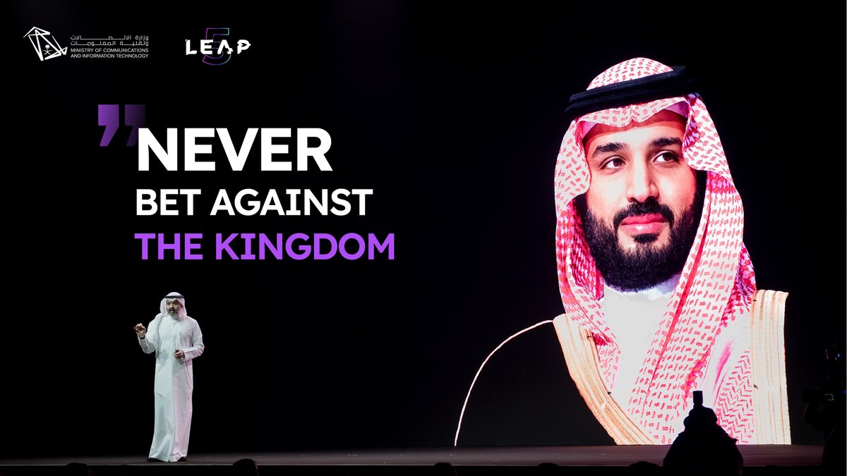 From #LEAP26, H.E. Abdullah Alswaha عبدالله عامر السواحهAbdullah Alswaha opens the fifth edition with a bold vision for the Intelligence Age — highlighting Saudi Arabia’s digital growth, AI ecosystem, and global partnerships positioning the Kingdom as a leading tech and AI hub.