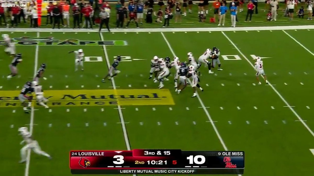 Pete Golding’s defense Soak it in, Rebs