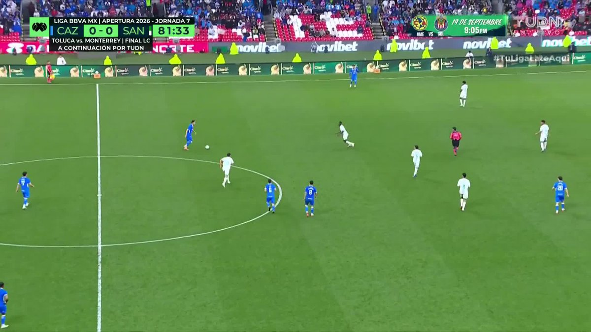 ¡Cruz Azul busca el gol desesperadamente! 😱 La Máquina no encuentra el tanto que abra el marcador.