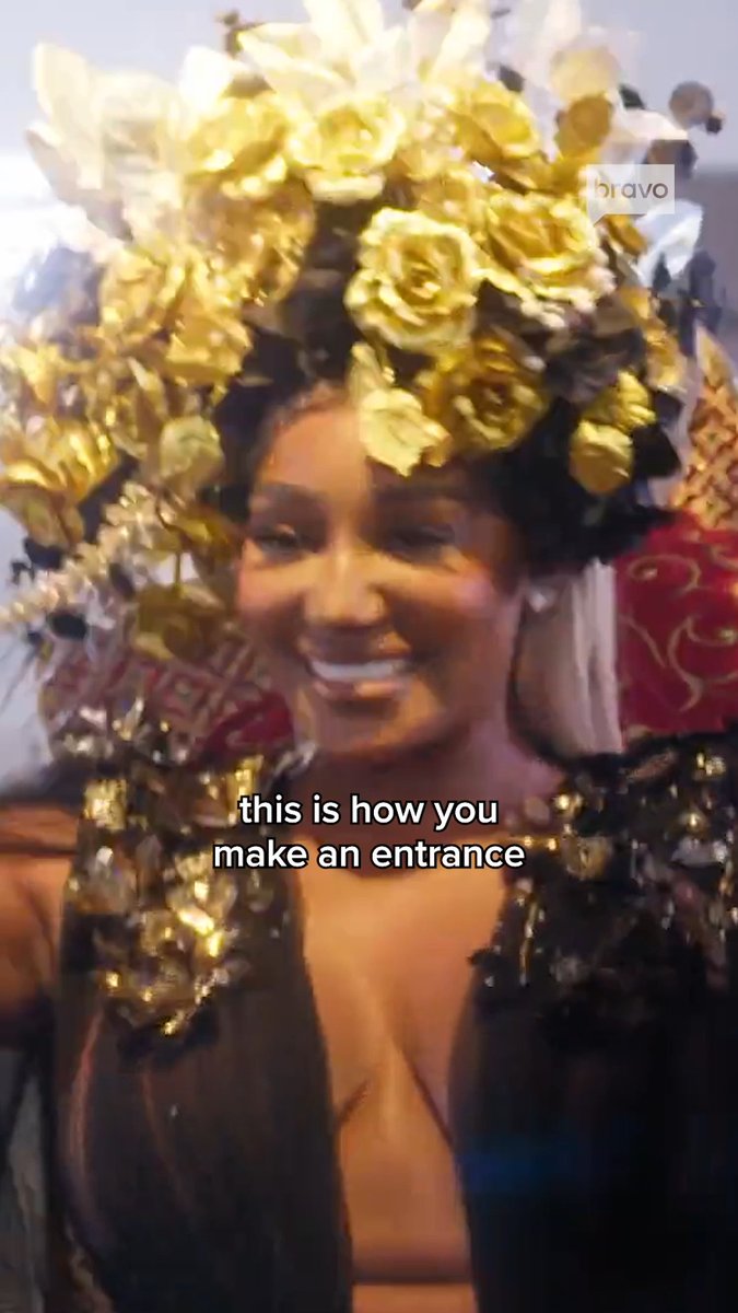 You didn't think Nene was done making an entrance, did you? #RHUGT