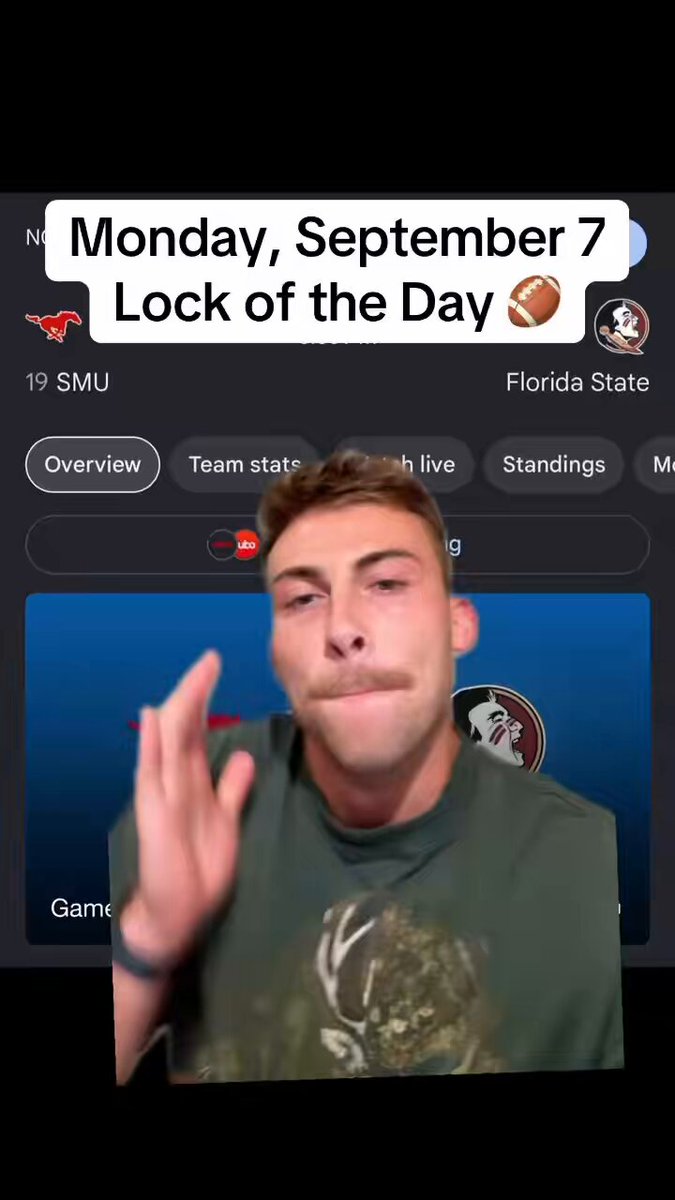 SMU vs Florida State Labor Day College Football #floridastate #SMU #collegefootball