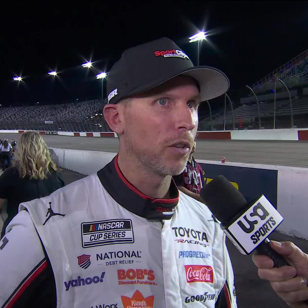 A tough day at the race track for Denny Hamlin. He reflects on his 18th-place finish at Darlington Raceway.