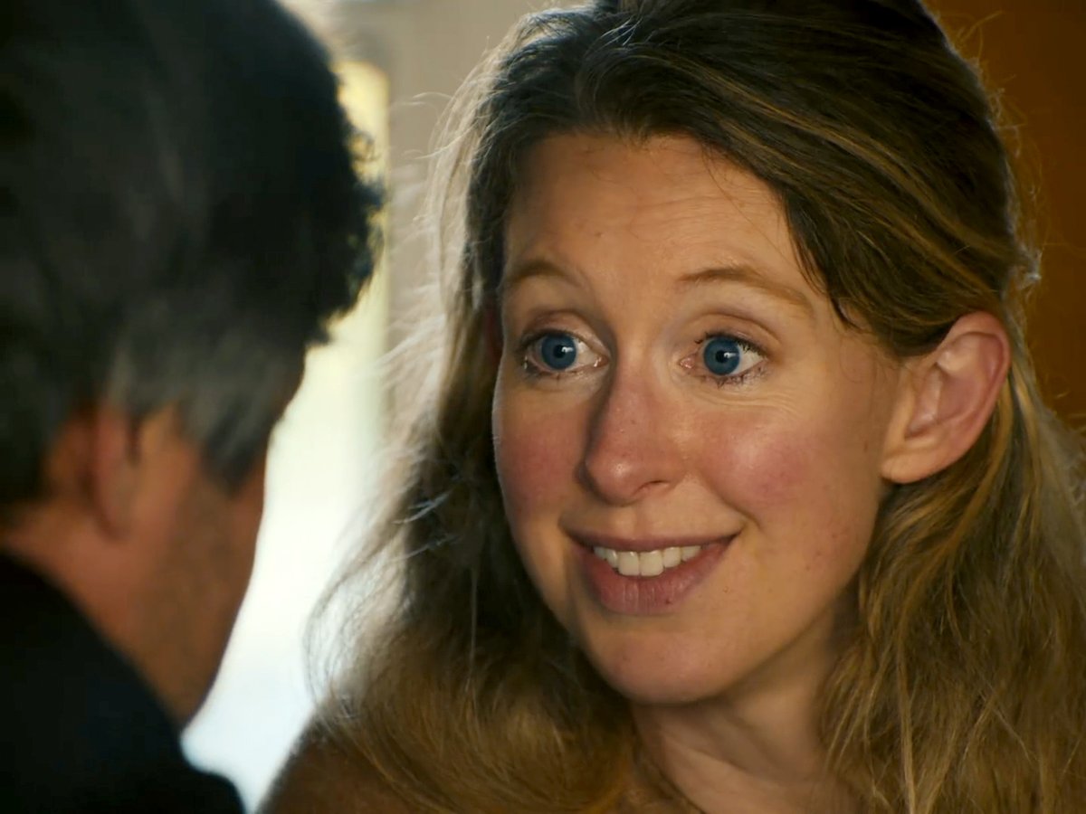 Watch the first teaser trailer for 'You Can See Everything,' from directors Nathan Fielder and Lance Oppenheim. The documentary follows Elizabeth Holmes in the thirty-four days before she's sent to prison, as she invites a skeptical film crew to capture her every move. In theaters this October.