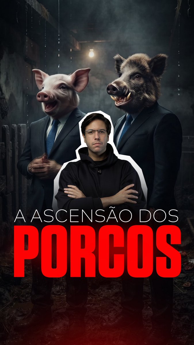 A Ascensão dos Porcos - compartilhe esta fábula da floresta 👇🏼 Texto original escrito em outubro de 2022, para driblar a censura promovida pelo TSE, sob comando de Alexandre de Moraes. O que era alerta se tornou ultimato...