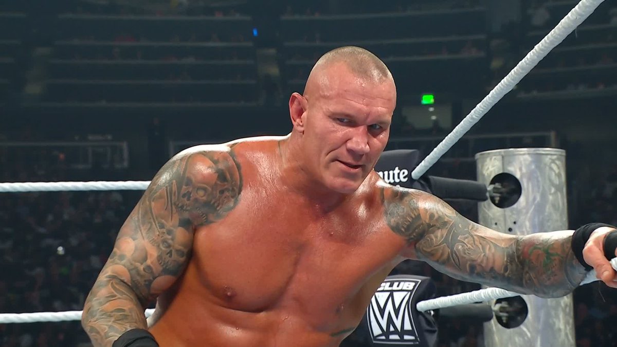 RKO but NO ref!! 😲 Randy Orton