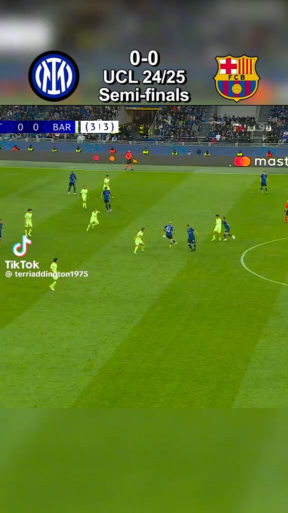Inter vs Barca 24/25 season.