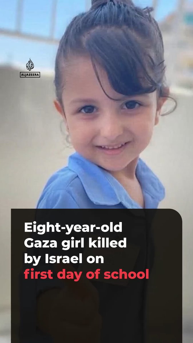 Sunday was the first day of school for eight-year-old Wafaa Akila. Wafaa never made it home. She was killed alongside her father by an Israeli strike on their car in western Gaza. Israel says it was targeting a ‘Hamas militant.’