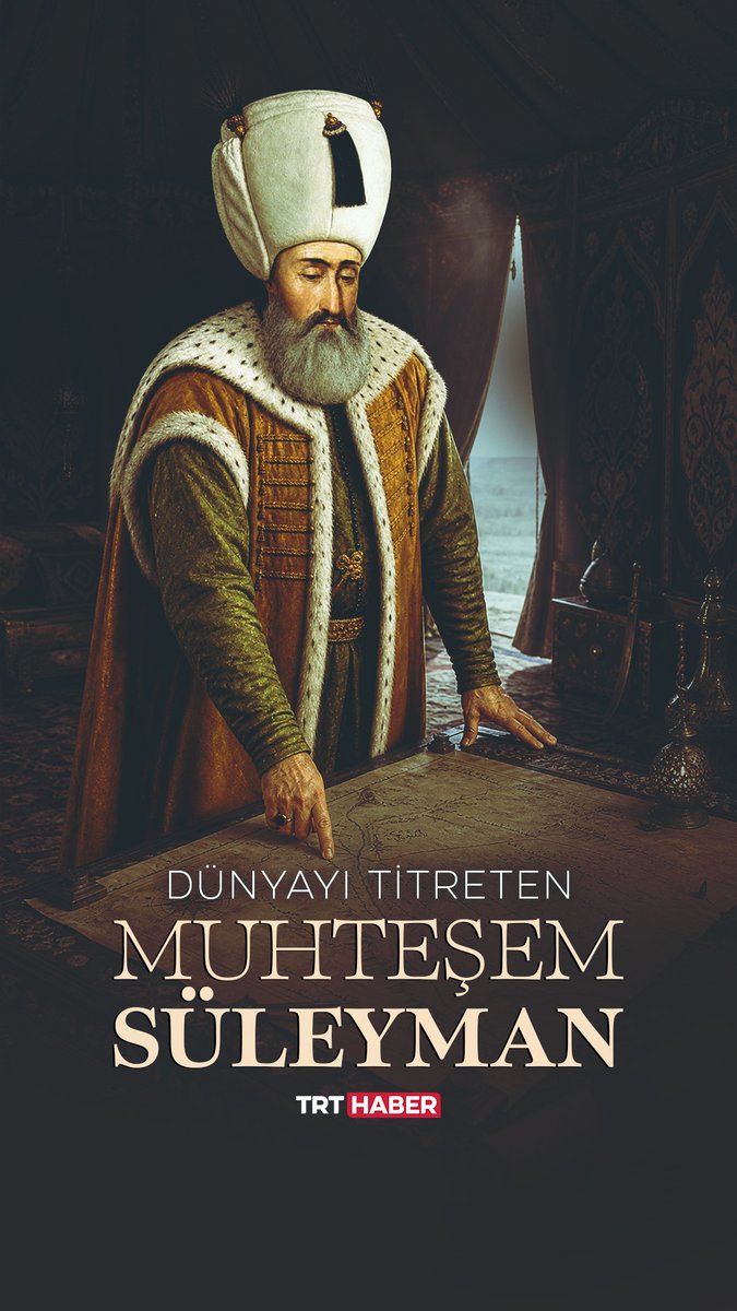 Osmanlı'nın en uzun süre tahtta kalan padişahı Kanuni Sultan Süleyman... 46 yıl tahtta kaldı, 13 sefere çıktı. Vefatı da Zigetvar kuşatmasında gerçekleşti. Akdeniz'i Türk gölü yapan, Viyana kapılarına dayanan 'Muhteşem Süleyman'ın vefatının 460. yıl dönümü.