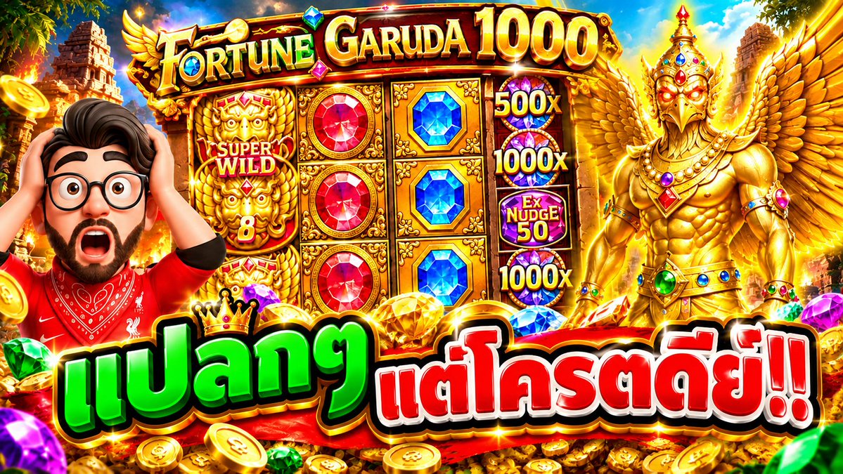 เกมแปลกๆ แต่ของ โครตดีย์ !!! Fortune Garuda1000 - JILI ⌛️ เช็คช่องจริงทั้งหมดเฮียริชได้ที่ : #เฮียริชสวิตเซอร์แลนด์