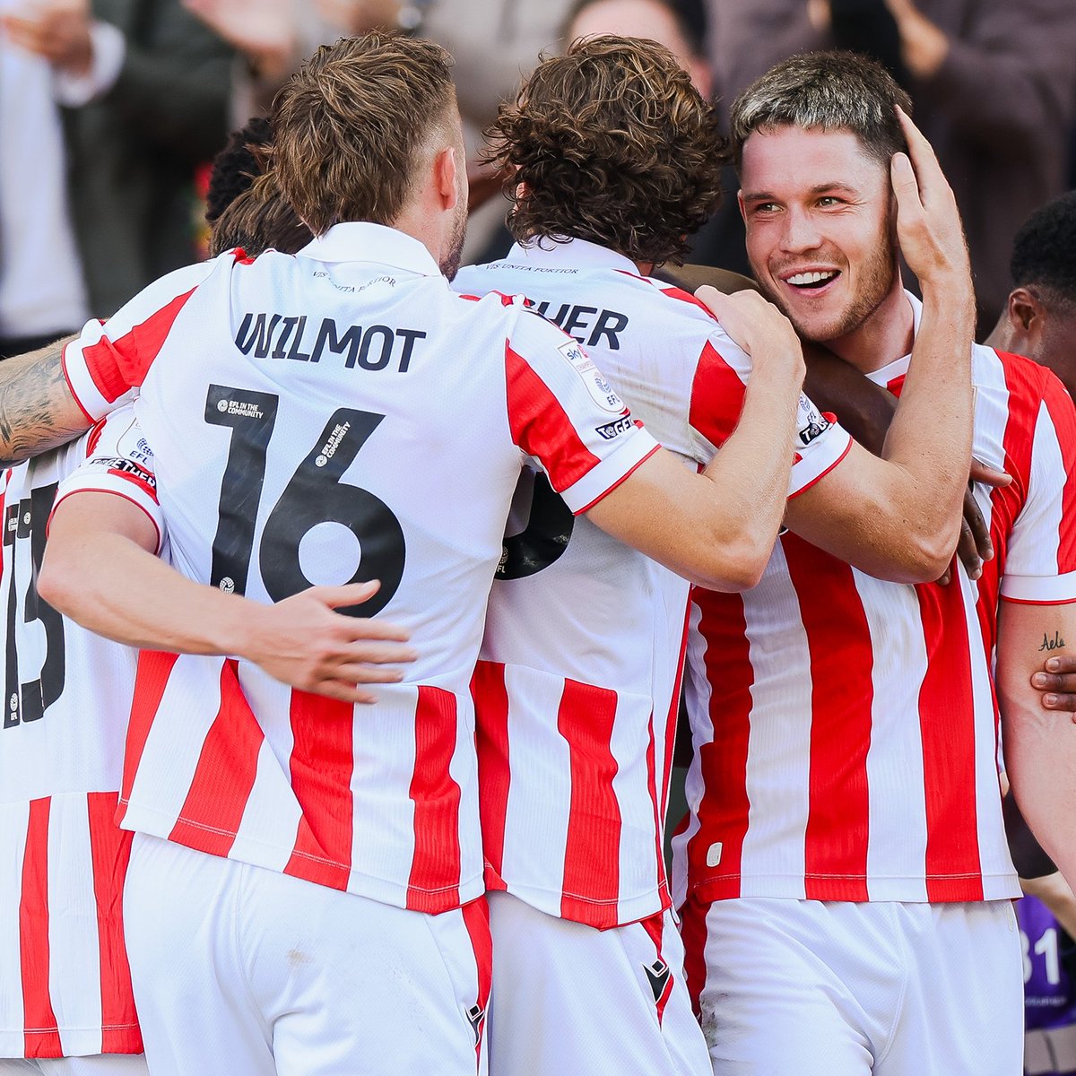 💥 Hirsty's off the mark for Stoke City FC! 🎟️