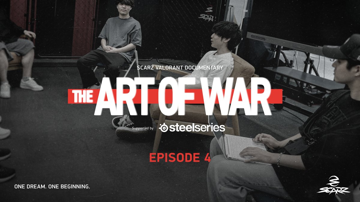 【THE ART OF WAR】Ep.04 選ばれた5人 supported by SteelSeries A,Bチームそれぞれのトライアウトを経て選ばれたメンバーは誰なのか。 Artの気持ち、チームの想いを是非ご覧下さい。 🎥 #SCARZ #THEARTOFWAR
