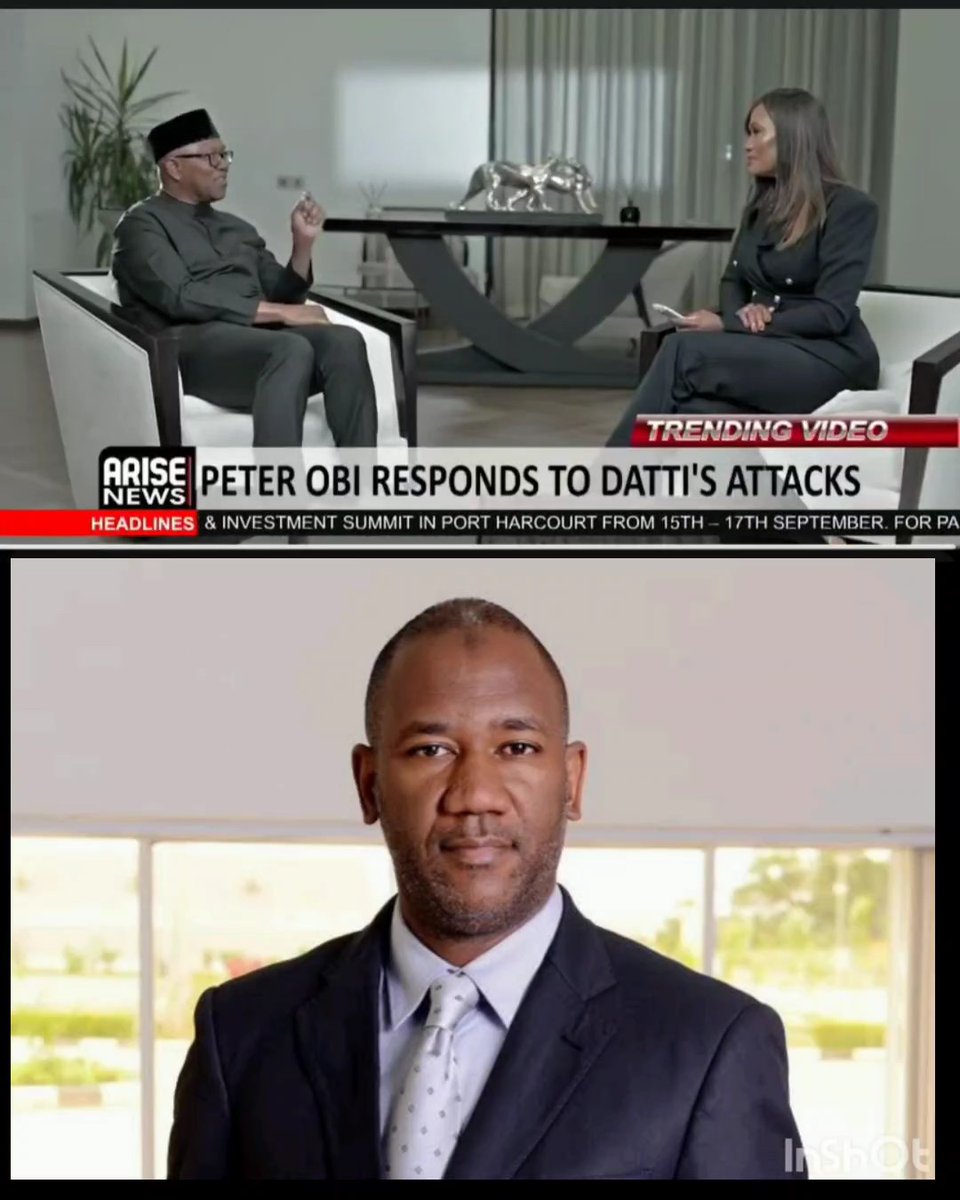 Peter Obi Responds to Datti’s Claim That He Cannot Improve Nigeria Ojinika Okpe to NDC presidential candidate, Mr Peter Obi: “Datti Ahmed said you cannot improve Nigeria.” Mr Peter Obi: “I passed through Anambra State and I did it there in critical areas of development. I can do it in Nigeria if given the opportunity.”