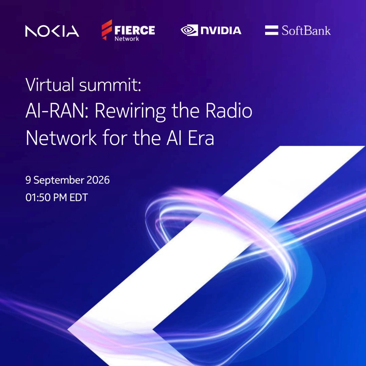 What does AI-RAN hold for the future of mobile networks? Softbank plans to find out. In a Webinar September 9 SoftBank, Nokia and NVIDIA will explain how AI-RAN is moving from concept to reality: #AIRAN #Nokia #SoftBank #NVIDIA