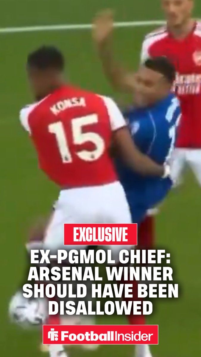 ⛔️ Ex-PGMOL chief KEITH HACKETT: Arsenal winning goal vs Chelsea should have been '𝐃𝐈𝐒𝐀𝐋𝐋𝐎𝐖𝐄𝐃' for Ezri Konsa foul on Morgan Rogers.