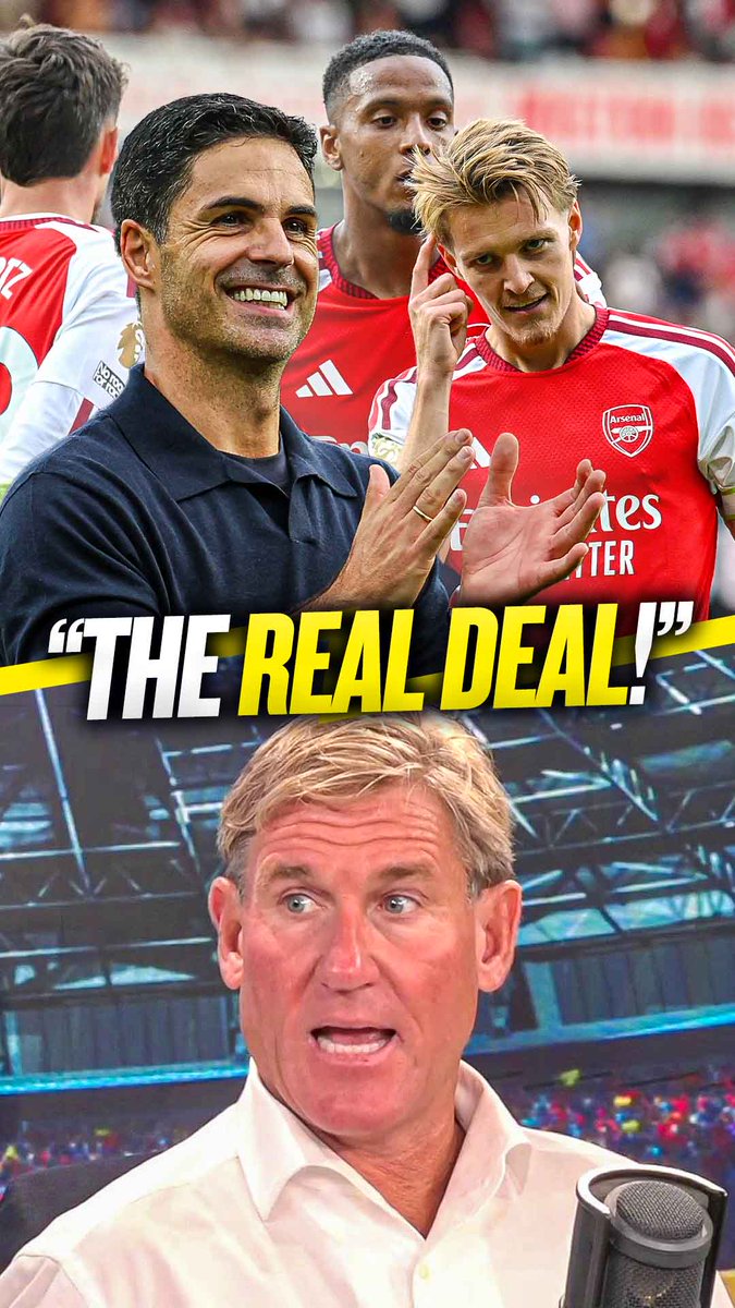 👏 "Arsenal, whether I like it or not... are the real deal!" ❌ "The other teams are not at the level Arsenal are!" Simon Jordan forced to make #AFC admission after they beat #CFC! 👀