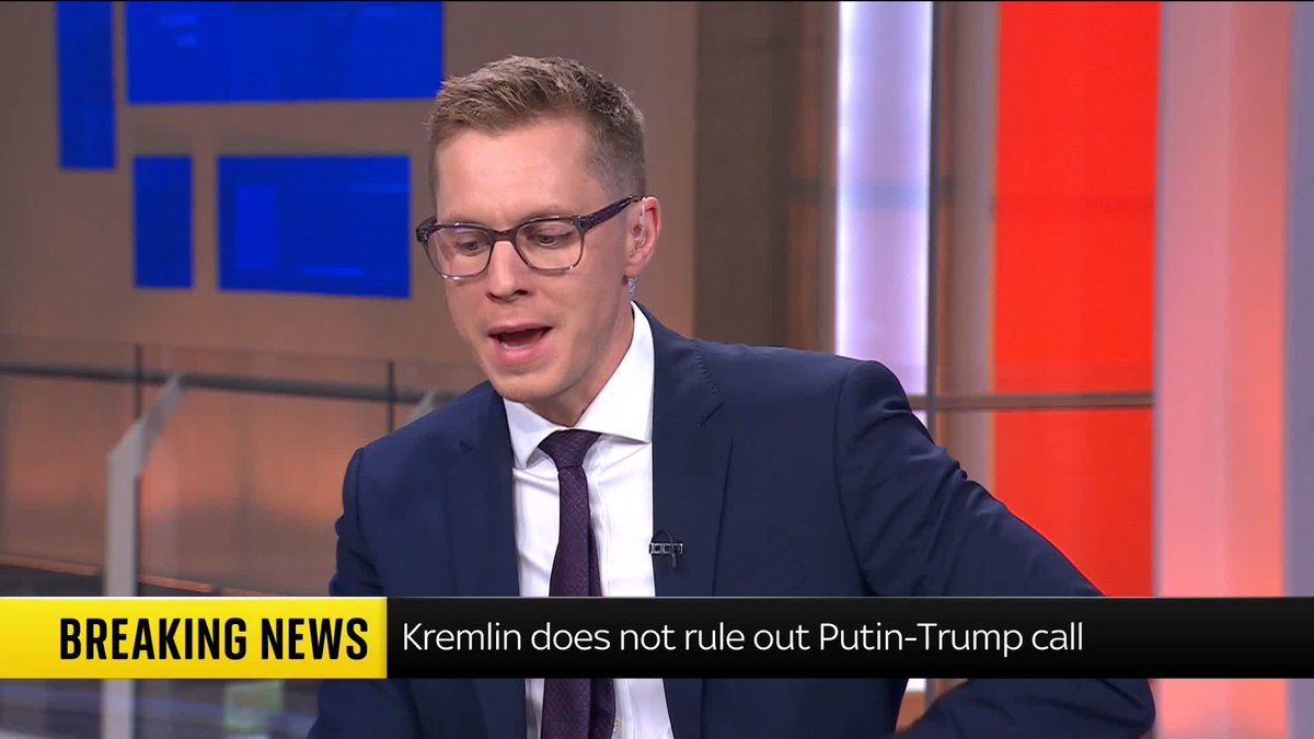 BREAKING: The Kremlin says it hasn't ruled out Russia-U.S.-Ukraine trilateral talks resuming following visits to both countries by U.S. envoys. Moscow also hasn't ruled out a call between Vladimir Putin and Donald Trump. Read the latest on Ukraine 🔗