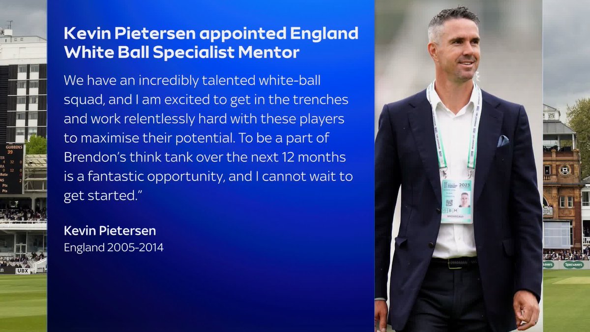 Kevin Pietersen is to join the England men's white-ball teams as a specialist mentor in the build-up to next year's Cricket World Cup in Africa 🚨
