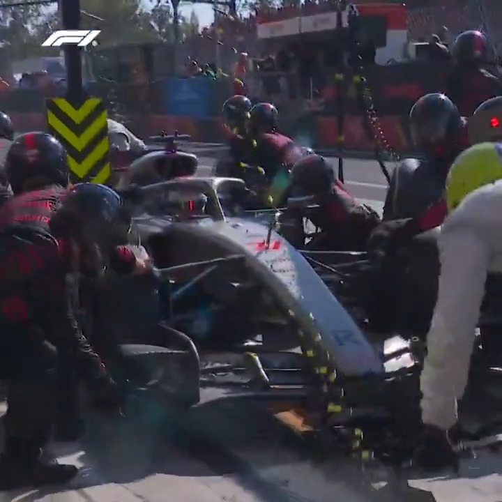 This Audi teamwork 🫶 The DHL_Motorsports Fastest Pit Stop in Monza goes to Nico Hulkenberg and Audi 👉 #F1 #ItalianGP