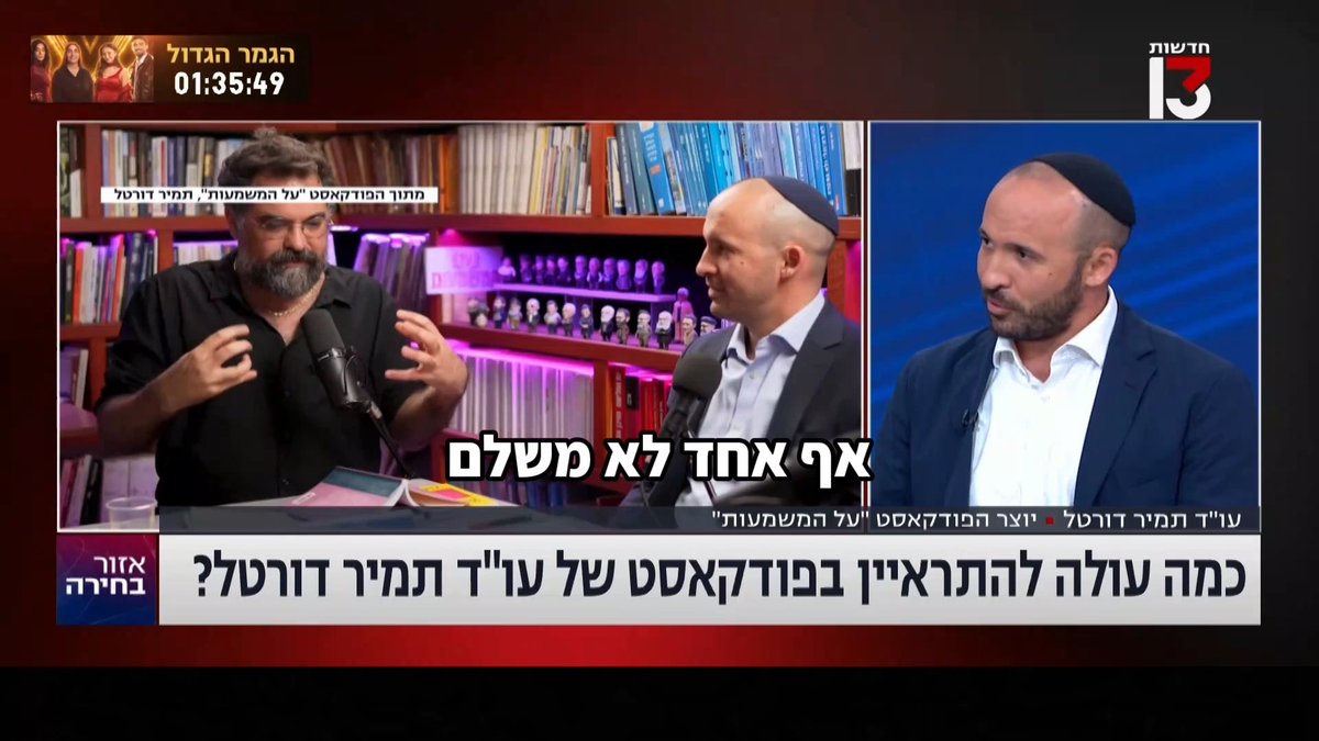 כמה תשלמו על ריאיון אצל תמיר דורטל?