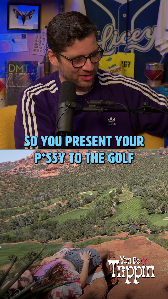 Ah yes, the ancient spine next to the golf course. We're going to Sedona, AZ on the new You Be Trippin' with Tim Butterly!
