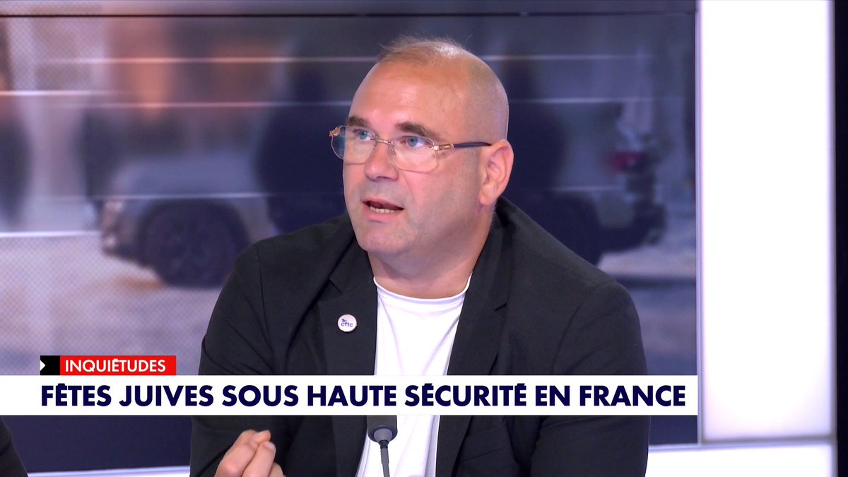 «La communauté juive concentre à elle seule 50% des actes anti-religieux», affirme le président et porte-parole du syndicat de police CFTC Axel Ronde, dans #PoliceJustice24h Toute l'info est à retrouver sur