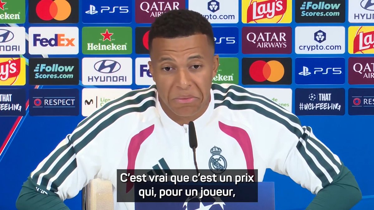 😌 Mbappé est confiant : "J’ai le sentiment que c’est une bonne année pour le Ballon d'Or" #UCL #beINSPORTS