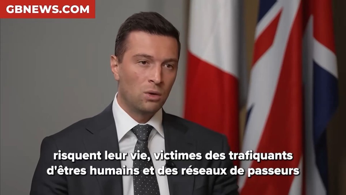 Si demain le RN arrive au pouvoir, nous organiserons un référendum sur l'immigration, qui inscrira dans la Constitution des mesures comme la suppression du droit du sol, l'expulsion systématique des étrangers condamnés et l'instauration de la priorité nationale. GB News