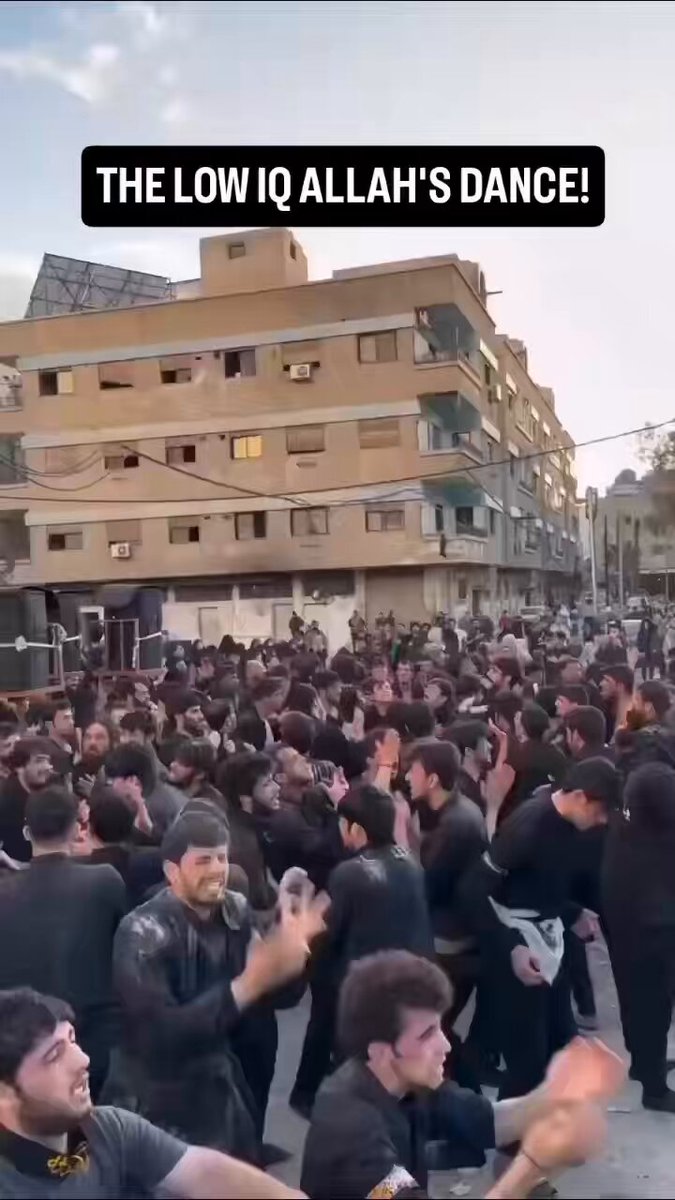 grown men violently beating their own heads and faces . They call it mourning. It’s masochism. A belief that trains people to punish their own bodies every year isn’t faith — it’s a cult of pain that keeps them broken.