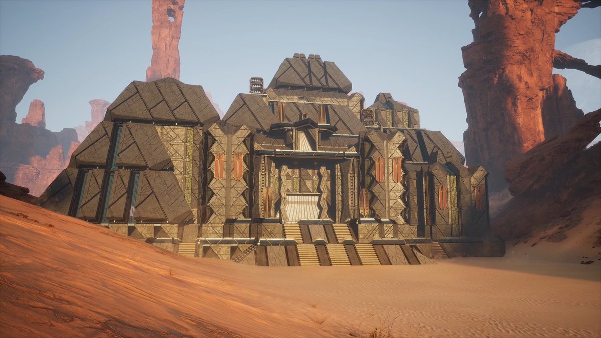Bring the distinctive style of the feared Imperial warriors to your base with the extensive 73-piece Sardaukar building set included in the Filmic Archive DLC. Arriving September 22 on PC, PS5 and XBOX.