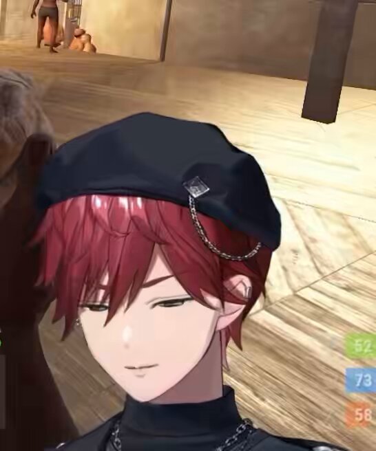 🗝️: ((mutes)) 🗝️: ((coughs)) 🗝️: ((puts on his face mask)) etiquette even as a 2d vtuber…