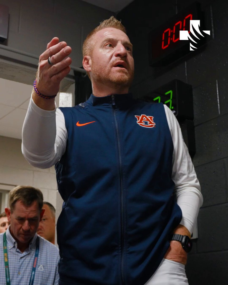 Just the beginning of the process 🦅 Watch Alex Golesh’s full postgame speech on the WarEagle+ Content Network: 📺: