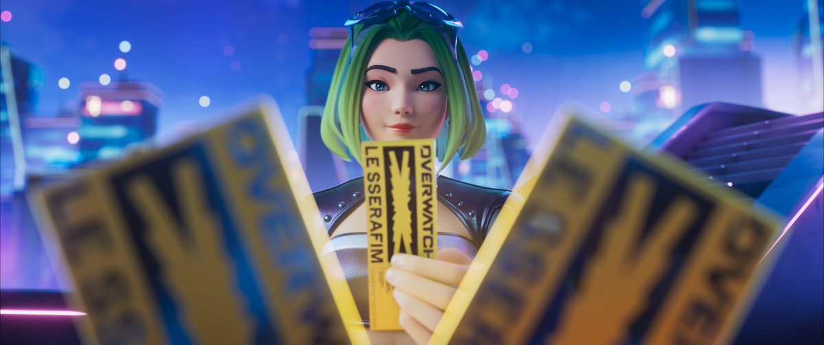 New #Overwatch x LE SSERAFIM Animated Music Video Teaser 🪩 A teaser for the new Overwatch x LE SSERAFIM 'Made My Night' animated music video has been released 💿 ✰ OFFICIAL MV 2026.09.11 12AM (KST) | 09.10 11AM (ET) #LE_SSERAFIM