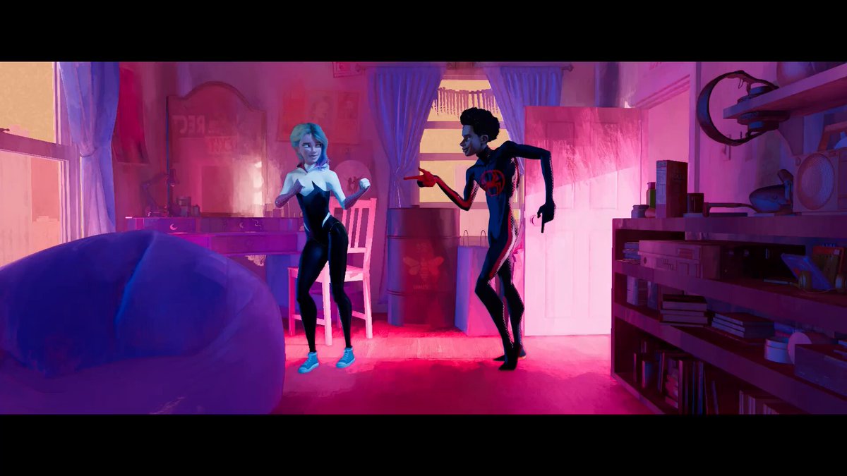 SPIDER-VERSE LET'S GROOVE TONIGHT Phil Lord Christopher Miller #spiderverse