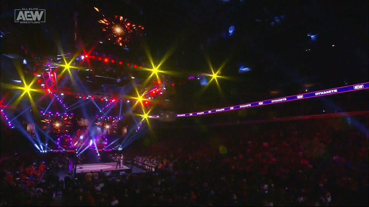 Daniel Garcia for this match had Westside Gunn rapping for him in both their hometown. My favorite DG entrance in AEW. Presented like a total star here.