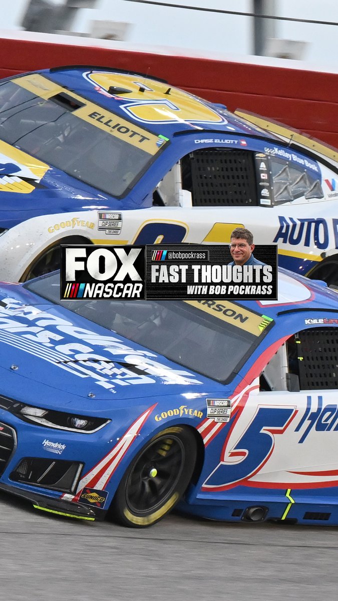 "Christopher Bell got his first win, will Kyle Larson or William Byron get one before the season ends?" Fast Thoughts with Bob Pockrass: