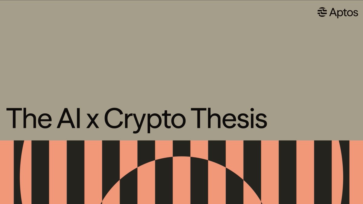 The real AI × crypto intersection isn't complicated. It comes down to ownership and confidentiality — and blockchain can guarantee your data stays available to you by design. Aptos Labs' avery.apt 🇺🇸 with The Index Podcast's kehaya