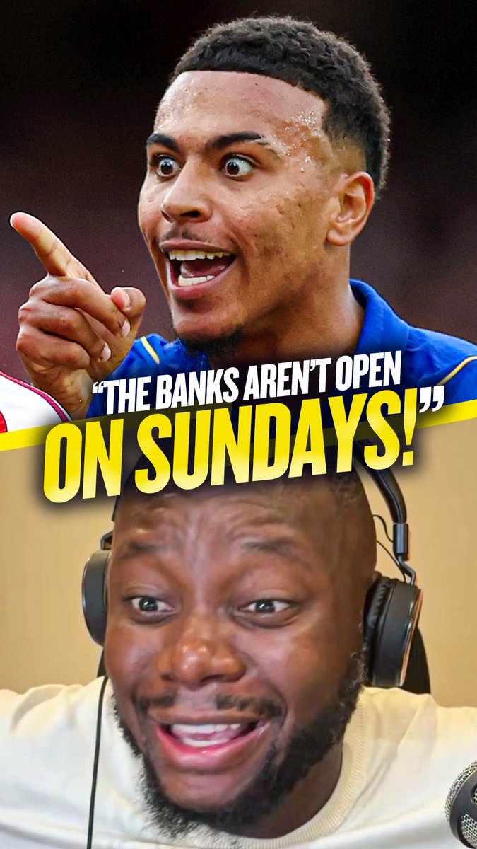 😤 "They we're telling us the best striker in the Premier league" 🏦 "I guess the bank is not open on Sundays" Joel Beya goes after JP Morgan! 🤣😭