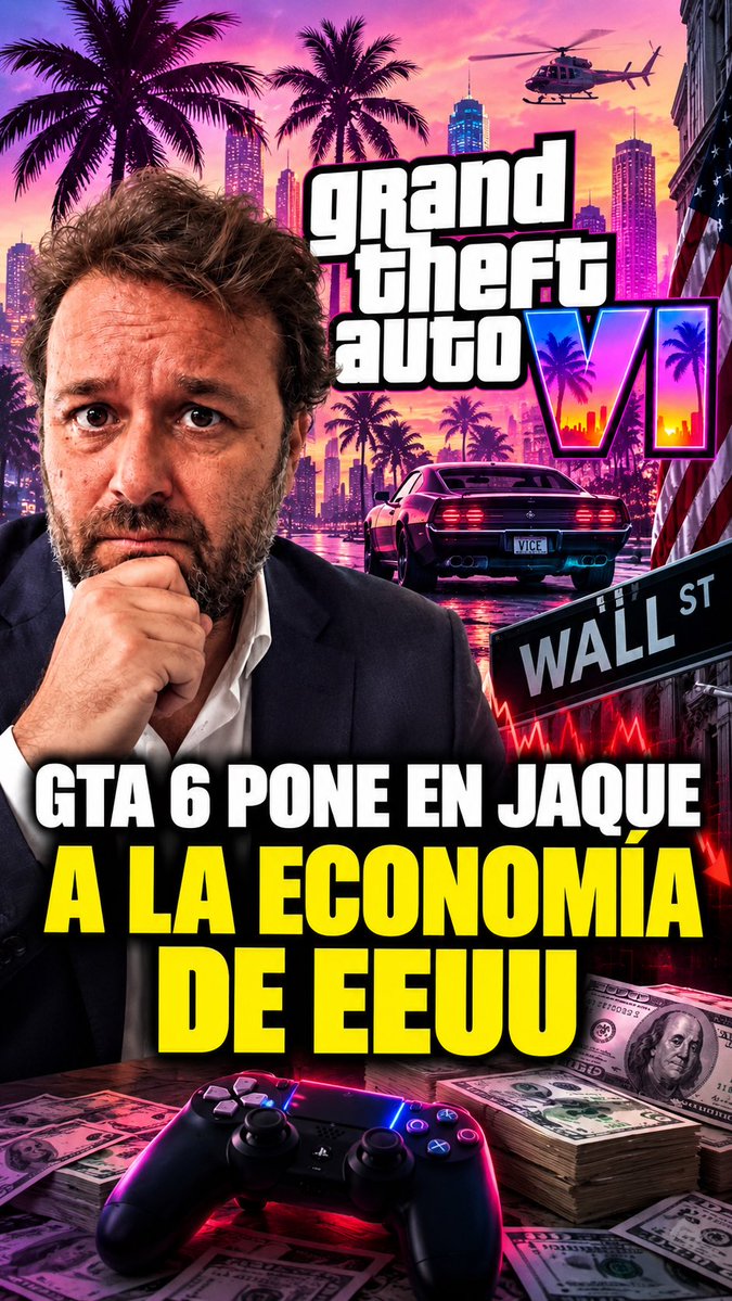 GTA 6 PONE EN JAQUE A LA ECONOMÍA DE EEUU: Así se perderán 1.000 millones de dólares en un solo día ¿Un videojuego capaz de paralizar a la mayor economía del mundo en solo 24 horas? La llegada de GTA 6 amenaza con dejar un vacío de 1,5 millones de trabajadores en EE.UU. en un solo día.