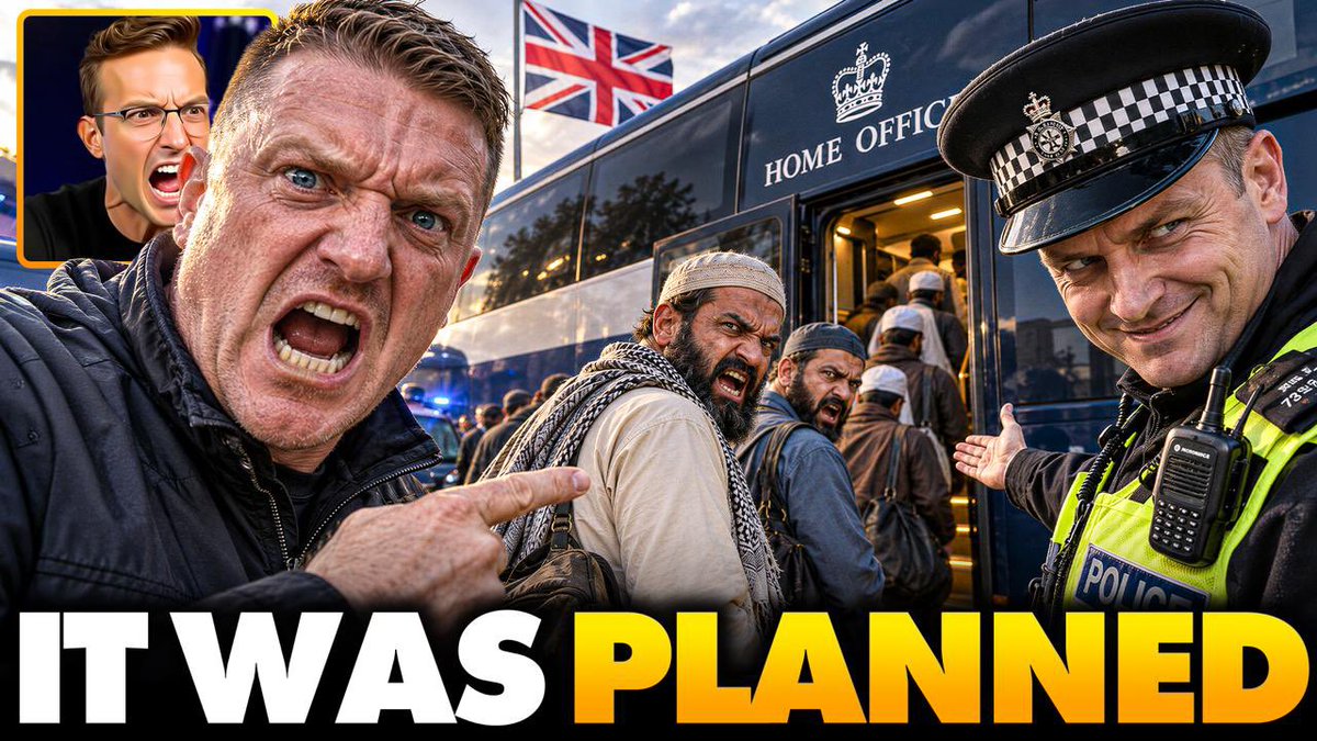 There Is Going To Be A Revolution in the U.K. After The Government Was EXPOSED For Facilitating a Muslim Invasion. The people of Europe are done waiting. In Ceuta, Spanish patriots removed migrant camps on the beaches and blocked NGO aid from reaching the invaders. After watching what happened in Spain, the British people are refusing to face the same fate and protests have erupted across the country. The U.K. Government planned and facilitated an illegal invasion in Portsmouth, England and were caught bussing illegal aliens into fancy hotels. We are watching the beginning stages of a revolution. Europe is waking up.