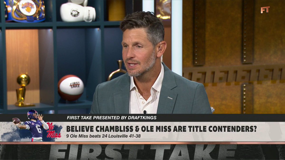 "If Trinidad Chambliss was 6’3", he would be the clear favorite to be the number one pick in next year’s NFL Draft." Do you agree with Dan Orlovsky? 🤔