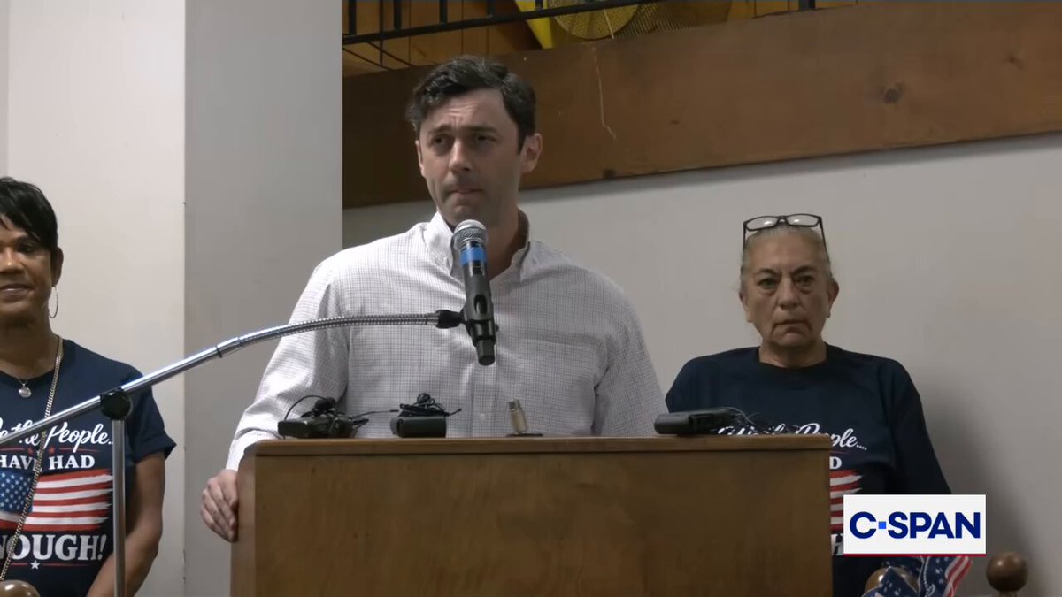 Sen. Jon @Ossoff says that what "ails" America is deeper than President Trump and his policies.