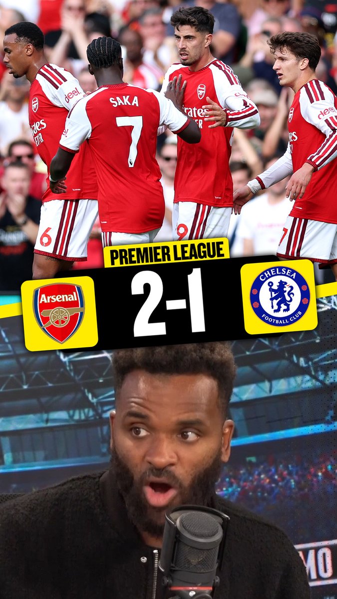 👏 Darren: "Arsenal, first half, were sensational." 👀 Andy: "Got away with a few things, though..." 😳 Darren: "That happens every week!" Andy Goldstein &amp; Darren Bent clash over Arsenal's win over Chelsea