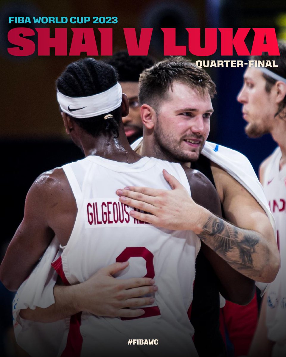 Just two of the best players in the world battling it out on the big stage ⚔️ Shai Gilgeous-Alexander and Luka Doncic went head-to-head in Manila three years ago 🇨🇦🇸🇮 SGA: 31 PTS, 10 REB, 4 AST, 2 STL Luka: 26 PTS, 4 REB, 5 AST, 2 STL #FIBAWC